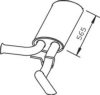 DINEX 73307 End Silencer